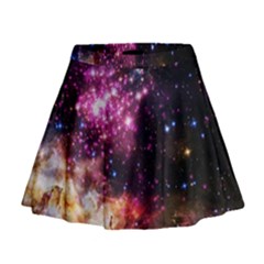 Space Colors Mini Flare Skirt