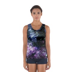 Space Colors Sport Tank Top  by ValentinaDesign