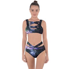 Space Colors Bandaged Up Bikini Set 