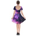 Space colors Short Sleeve Bardot Dress View2