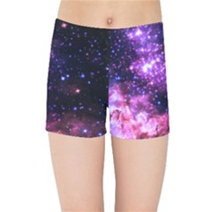 Space Colors Kids Sports Shorts by ValentinaDesign