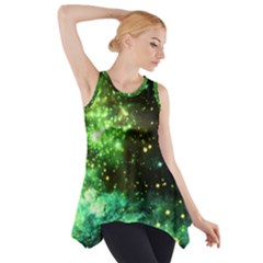 Space Colors Side Drop Tank Tunic by ValentinaDesign