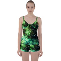 Space Colors Tie Front Two Piece Tankini by ValentinaDesign