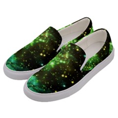 Space Colors Men s Canvas Slip Ons by ValentinaDesign