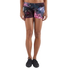 Space Colors Yoga Shorts