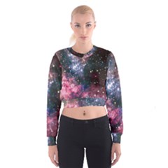 Space Colors Cropped Sweatshirt