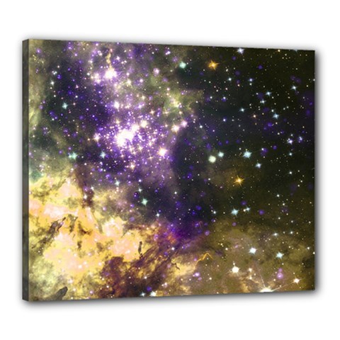 Space Colors Canvas 24  X 20  by ValentinaDesign