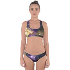 Space Colors Cross Back Hipster Bikini Set