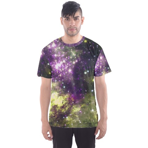 Space Colors Men s Sports Mesh Tee by ValentinaDesign