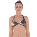 Space colors Halter Neck Bikini Top View1