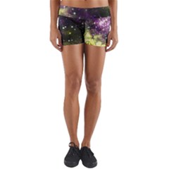 Space Colors Yoga Shorts