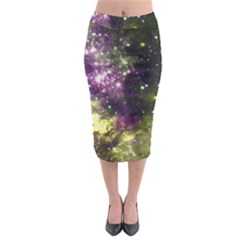 Space Colors Midi Pencil Skirt by ValentinaDesign