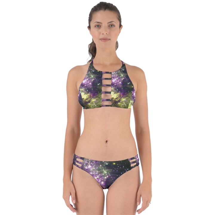 Space colors Perfectly Cut Out Bikini Set