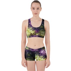 Space Colors Work It Out Sports Bra Set