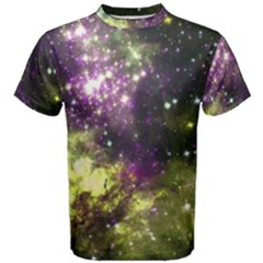 Space Colors Men s Cotton Tee by ValentinaDesign