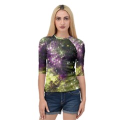 Space Colors Quarter Sleeve Raglan Tee