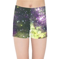 Space Colors Kids Sports Shorts