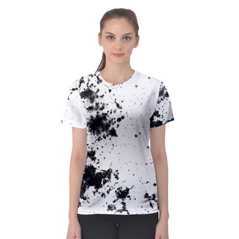 Space Colors Women s Sport Mesh Tee by ValentinaDesign