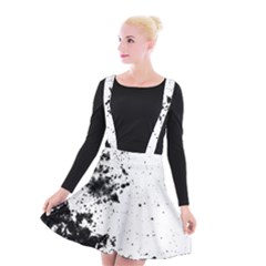 Space Colors Suspender Skater Skirt