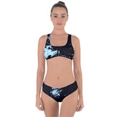 Space Colors Criss Cross Bikini Set