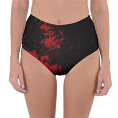 Space Colors Reversible High-waist Bikini Bottoms