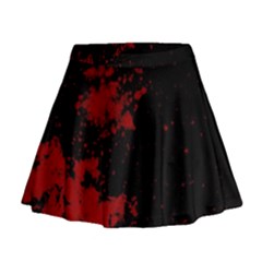 Space Colors Mini Flare Skirt by ValentinaDesign