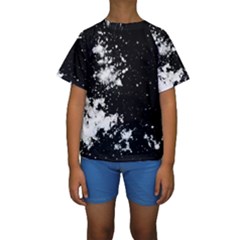 Space Colors Kids  Short Sleeve Swimwear