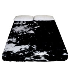 Space colors Fitted Sheet (King Size)