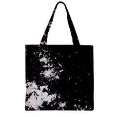 Space colors Zipper Grocery Tote Bag