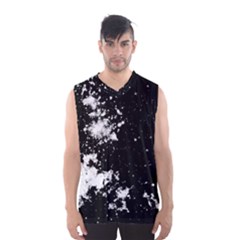 Space colors Men s Basketball Tank Top