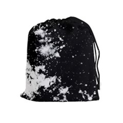 Space colors Drawstring Pouches (Extra Large)