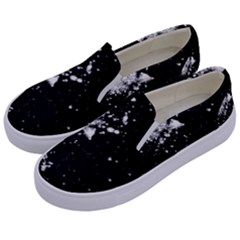 Space Colors Kids  Canvas Slip Ons