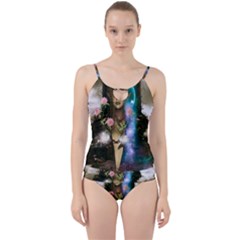 The Wonderful Women Of Earth Cut Out Top Tankini Set