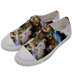 The Wonderful Women Of Earth Women s Low Top Canvas Sneakers by FantasyWorld7