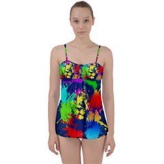 Lion Babydoll Tankini Set by stockimagefolio1