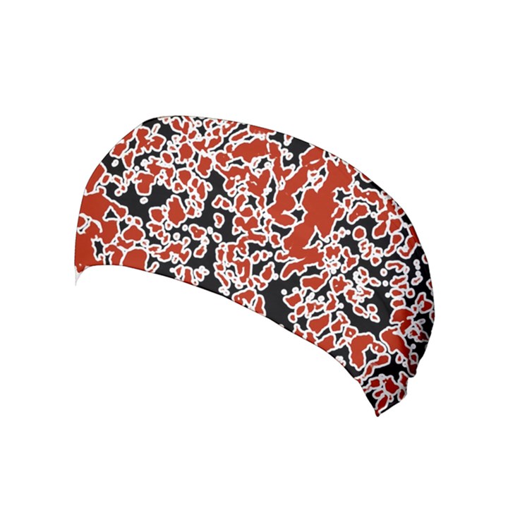 Splatter Abstract Texture Yoga Headband