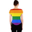 Pride Flag Crew Neck Crop Top View2