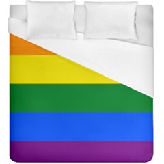 Pride Flag Duvet Cover (King Size)