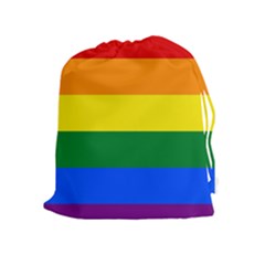 Pride Flag Drawstring Pouches (Extra Large)