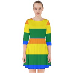 Pride Flag Smock Dress