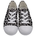 Cow Pattern Background Kids  Low Top Canvas Sneakers View1