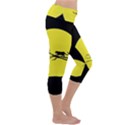 Jaguar Puma Animal Panther Cat Capri Yoga Leggings View3