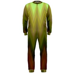 Zig Zag Chevron Classic Pattern Onepiece Jumpsuit (men)  by Nexatart