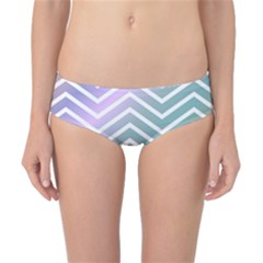 Zigzag Line Pattern Zig Zag Classic Bikini Bottoms by Nexatart