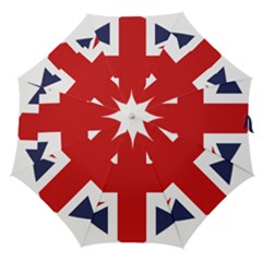 Uk Flag United Kingdom Straight Umbrellas by Nexatart