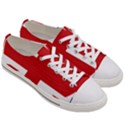 Uk Flag United Kingdom Men s Low Top Canvas Sneakers View3