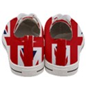 Uk Flag United Kingdom Men s Low Top Canvas Sneakers View4