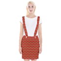 Background Retro Red Zigzag Braces Suspender Skirt View1