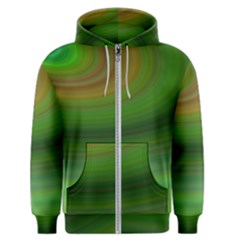 Green Background Elliptical Men s Zipper Hoodie by Nexatart