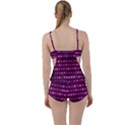 Galaxy Stripes Pattern Boyleg Tankini Set  View2